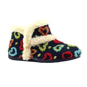 Lunar Womens/Ladies Angel Slipper Boots / Blue